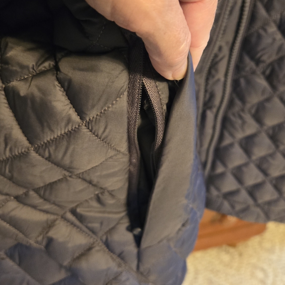 Athleta Light Purple Quilted Puffer Jacket - Picture 4 of 6